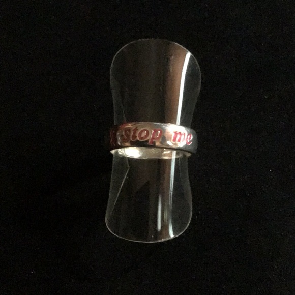 Sterling Silver Can’t Stop Me Ring - Picture 3 of 4